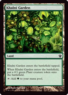 Magic The Gathering - Khalni Garden - Archenemy Singles
