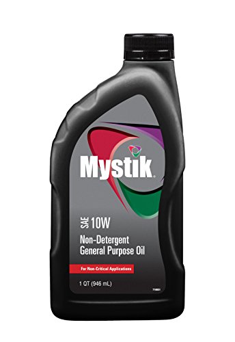 Mystik 663111002181 Non-Detergent General Purpose Oil, 1 Quart, 12 Pack