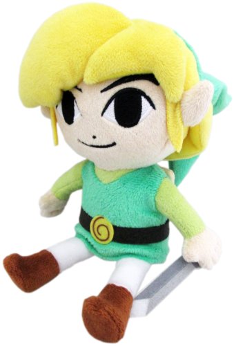 Little Buddy USA Legend of Zelda Wind Waker 12'' HD Link Stuffed Plush, Multi-Colored
