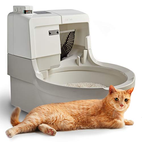 CatGenie A.I. Self-Cleaning, Fully-Flushing, Self-Scooping, Automatic Cat Box