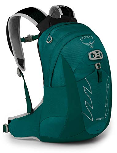Osprey Tempest Jr Girl's Hiking Backpack, Jasper Green