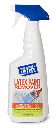 Motsenbocker's Lift Off 41301 22-Ounce Latex Paint Remover Spray is Environmentally Friendly Safely Removes Latex Paint and Enamel and Works on Multiple Surfaces Water-Based and Biodegradable