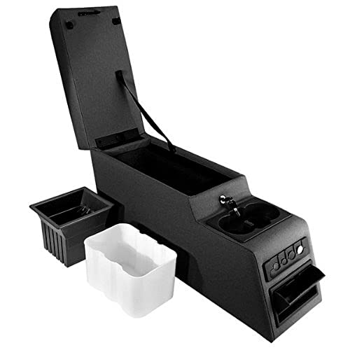 Rugged Ridge | Center Console, Ultimate, Locking, Black Denim | 13102.15 | Fits 1976-1995 Jeep CJ & Wrangler YJ