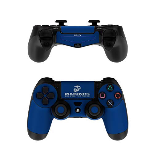 USMC Blue - PS4 Controller Skin Sticker Decal Wrap (Controller NOT Included)