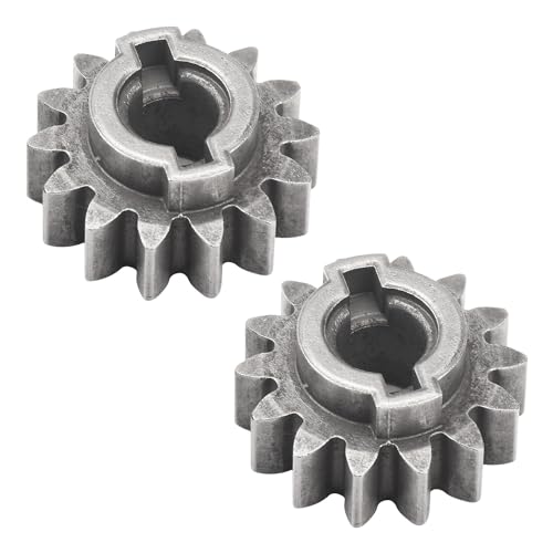 EZYPAK 2 Pack 532403849 Pinion Gear (14T) Compatible with Husqvarna, Craftsman, Poulan, Poulan Pro, AYP HU725F, HU700F 5521 CHV, 65021 CHV, 65021 ES and More - Replace 403849