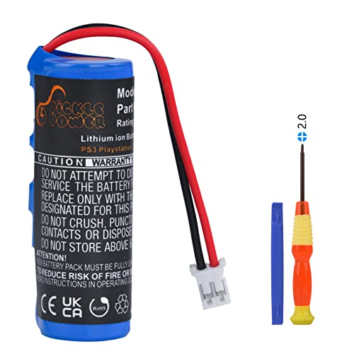 Pickle Power LIS1441 LIP1450 Battery Replacement for Sony Playstation 3 PS3 Move Motion Controller CECH-ZCM1E CECH-ZCM1U