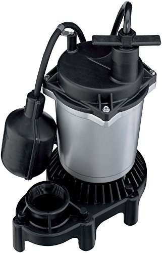 Flotec FPZS50T Submersible Sump Pump with Tethered Float Switch, 4200 GPH, 1/2 Hp, 115 Vac, 60 Hz