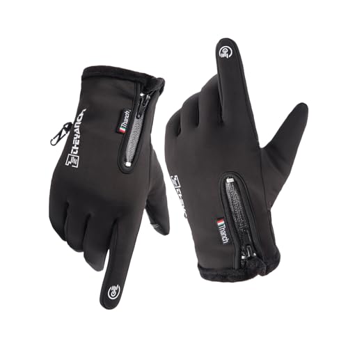 GORELOX Winter Warm Gloves,Touchscreen Cold Weather Driving Gloves Windproof Anti-Slip Sports Gloves for Cycling Running Skiing Hiking Climbing,Men ＆ Women