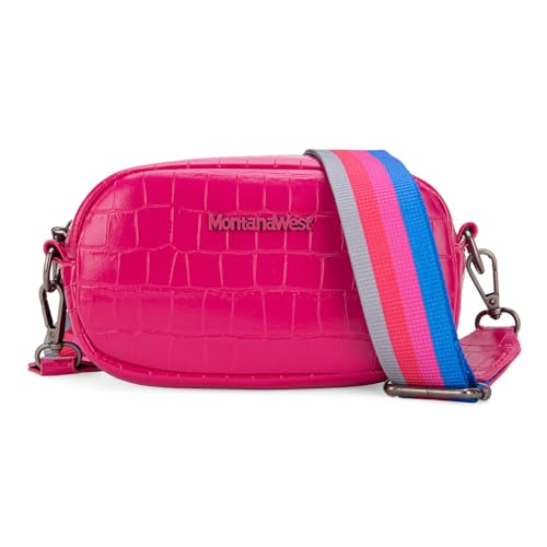 Montana West Crossbody Bags for Women Snapshot Camera Pouch Small Size Crossbody Purse MWC-086CHPK2