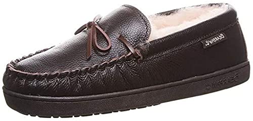 BEARPAW Men's Mach IV Wide Chocolate Size 8 | Men's Slippers | Men's Shoes | Comfortable & Light-Weight