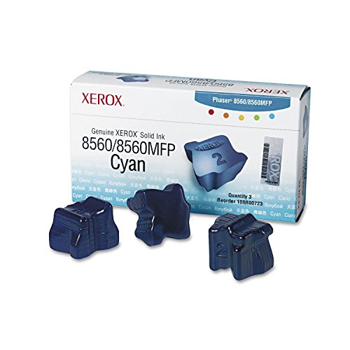 Xerox Solid Ink Cyan, Phaser 8560/8560MFP, 3 Sticks (108R00723)