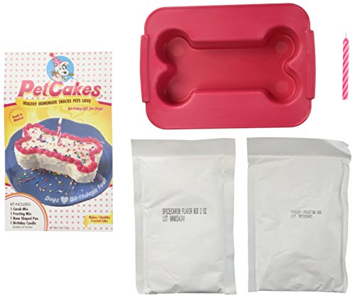 Petcakes Birthday Cake Kit For Dogs, 7' x 4.5' x 3' (pack of 1)