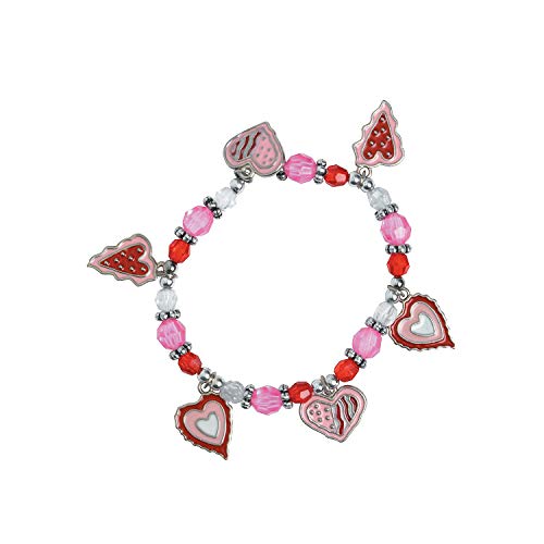Valentine Heart Charm Bracelet Craft Kit - Crafts for Kids and Fun Home Activities