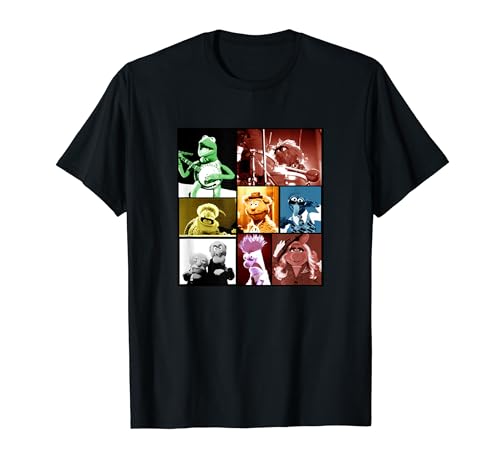 Disney The Muppets Music Variety Show Color Panel Box Up T-Shirt