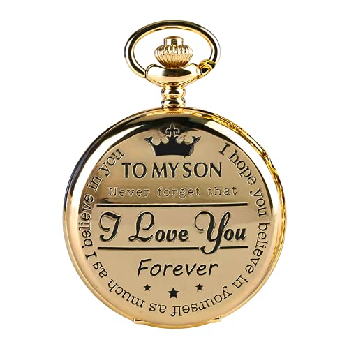 Brelsen Keepsake Son Gold Pocket Watch Gift