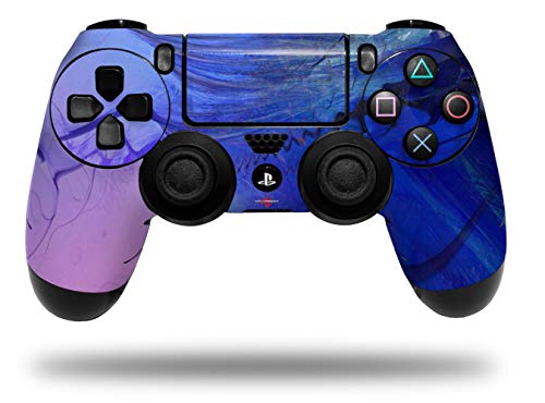 WraptorSkinz Skin Compatible with Sony PS4 Dualshock Controller Playstation 4 Original Slim and Pro Liquid Smoke (Controller NOT Included)