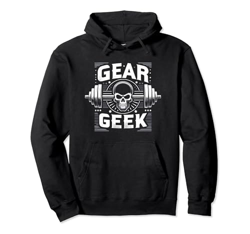 Funny Athlete Gym Fitness Bodybuilding Gear Geek Pullover Hoodie