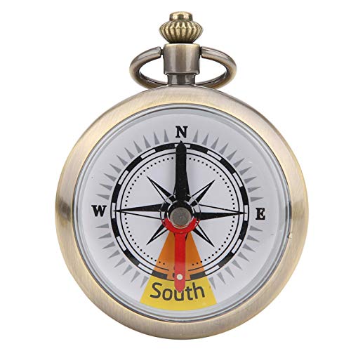 Portable Outdoor Survival Compass, Mini Pocket Handheld Compass for Camping Hiking Boating