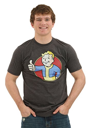 Fallout Vault Boy Mens T-Shirt (XL) Black