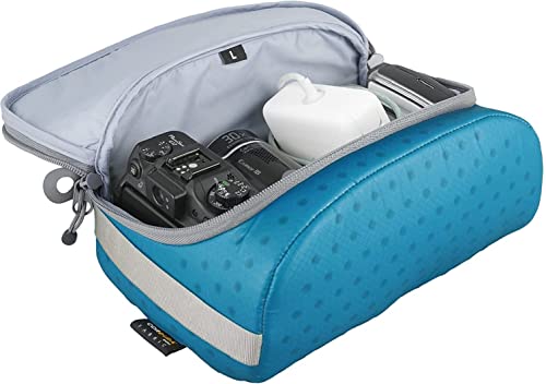 Sea to Summit Travelling Light Padded Soft Cell - Pacific Blue Large