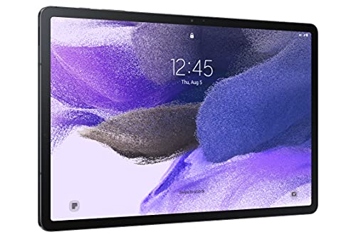 SAMSUNG Galaxy Tab S7 FE 12.4” 64GB WiFi Android Tablet, Large Screen, S Pen Included, Multi Device Connectivity, Long Lasting Battery, US Version, 2021, Mystic Black