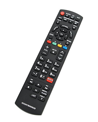 N2QAYB000926 Replaced Remote Control fit for PANASONIC TV LED LCD Smart HDTV TC-39AS530 TC39AS530U TC-40AS520 TC40AS520U TC-50AS530U TC-55AS530 TC-60AS630 TC-60AS640U