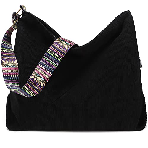 Makukke Tote Bag Women Large Crossbody Bag Stylish Handbag for Women Corduroy Hobo Bag Fashion shoulder Bag Purse