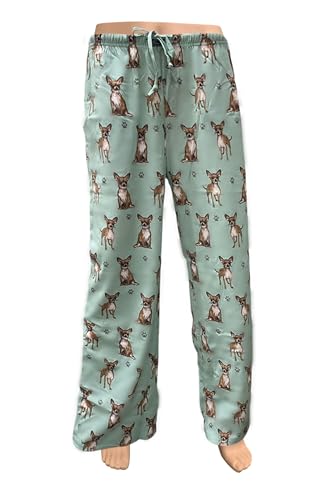 Chihuahua Pajama Pants – Cotton Blend - All Season - Comfort Fit Lounge Pants for Women and Men – Chihuahua Gifts