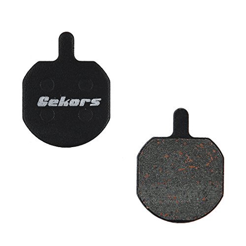 Gekors Semi-Metallic Bicycle Disc Brake Pads for Hayes MX-2/MX3/MX4, 1 Pair, Black