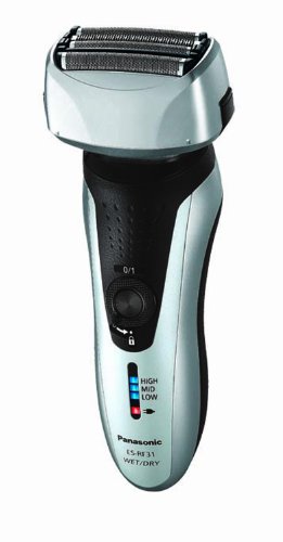 Panasonic Arc4 Electric Razor, Men's 4-Blade Cordless with Wet/Dry Convenience, ES-RF31-S