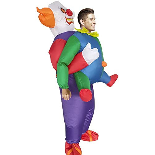 HZGDEJTG Clown Hug Inflatable Costume, Funny Halloween Inflatable Costume, Adult Halloween Inflatable Costume
