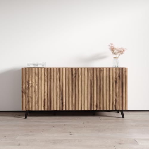 Meble Furniture Pafos 3D Sideboard (Oak)
