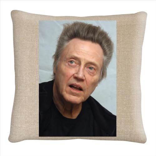 The Geary Stop Christopher Walken - Pillow Cover Case GSTP #G493188, 20X20, Oatmeal