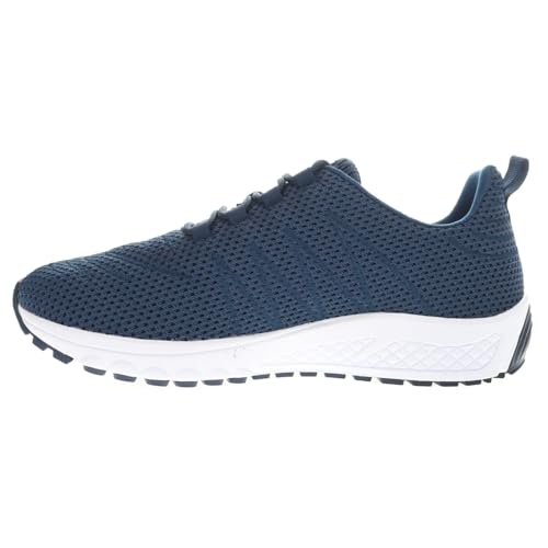 Propét mens Tour Knit Sneaker, Navy, 10.5 XX-Wide US
