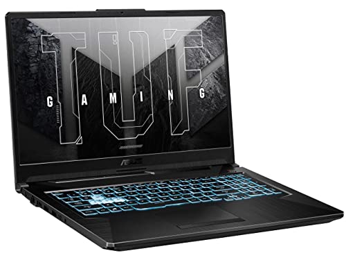 ASUS TUF Gaming A17 17.3' Full HD 144Hz Gaming Notebook Computer, AMD Ryzen 5 4600H 3GHz, 8GB RAM, 512GB SSD, NVIDIA GeForce GTX 1650 4GB, Windows 11 Home, Graphite Black
