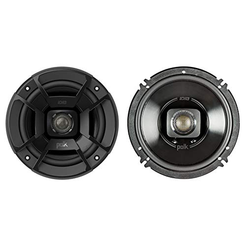 Polk Audio 6.5' 300W 2 Way Car/Marine ATV Stereo Coaxial Speakers DB652 (Pair) (Renewed)