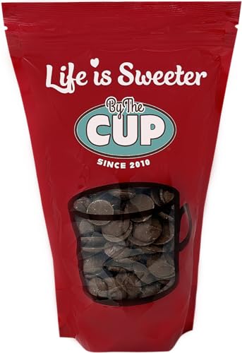 By The Cup Milk Chocolate Melting Wafers 2 lb Bag for Chocolate Fountain, Fondue Sets, Molds and More
