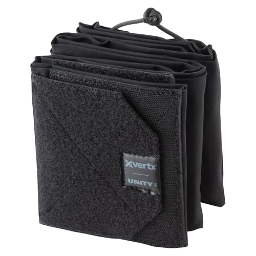 Vertx Mens Clutch Unity Tactical Belt, Modular Mission Belts for Men, Gun Holster Radio Mag Pouch Belts for CCW Concealed Carry of Tactical EDC Hunting Survival Gear, It's Black, LARGE