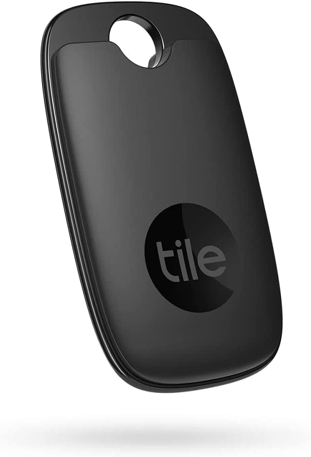 Tile Pro (2022) 1-Pack. Powerful Bluetooth Tracker, Keys Finder and Item Locator for Keys, Bags, and More; Up to 400 ft Range. Water-Resistant. Phone Finder. iOS and Android Compatible. (Non-Retail)