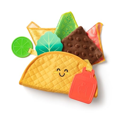 Melissa & Doug Multi-Sensory Soft Taco Fill & Spill Infant Toys For Babies, Baby Toys For Ages 6 Months And Older