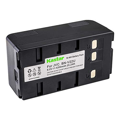 Kastar Ni-MH Battery 6.0V 4200mAh Replacement for Panasonic PV-BP18 PV-L559 PV-L600 PV-L650 PV-L657 PV-L659 PV-L757 PV-L857 PV-S332 PV-S372 PV-S43 PV-S53 PV-S62 PV-S63 PV-S630 PV-S64 PV-S72 PV-S770A