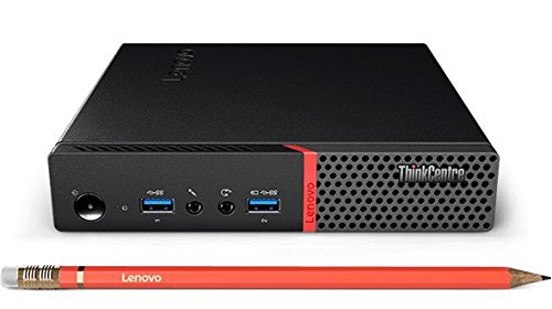 Lenovo ThinkCentre M700, 6th Generation Tiny Business Computer Micro PC (Intel Quad Core i7-6700T, 16GB DDR4 Ram, 512GB Solid State SSD, WiFi, VGA, Display Port) Win 10 Pro (Renewed)