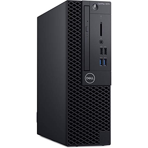 Dell OptiPlex 3070 Small Form Factor Desktop 1TB SSD 5TB HD (Intel Core i9-9900 Processor Turbo Boost to 5.00GHz, 16 GB RAM, 1 TB SSD + 5 TB HD, Win 10 Pro) PC Business Computer