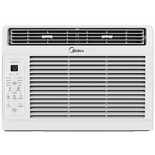 Midea 5,000 BTU ComfortSense Room Air Conditioner, White (MAW05R1WWT) (Renewed)