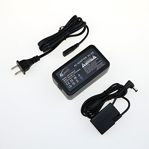 Glorich ACK-E18 AC Power Adapter DR-E18 DC Coupler Dummy Battery Power Supply Kit for Canon EOS Rebel SL2 SL3 T6i T6s T7i T8i 77D RP 200D 750D 760D 800D 850D DSLR Cameras with Fully-decoded Smart Chip