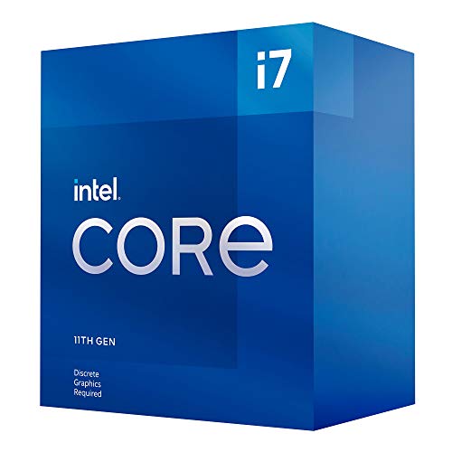 Intel Core i7-11700F Desktop Processor 8 Cores up to 4.9 GHz LGA1200 (Intel 500 Series & Select 400 Series Chipset) 65W