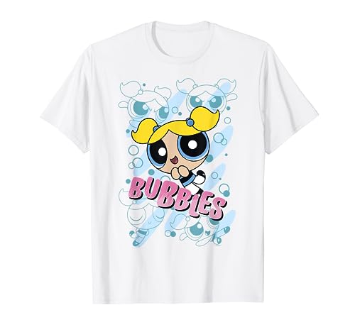 CN The Powerpuff Girls Bubbles Moves T-Shirt