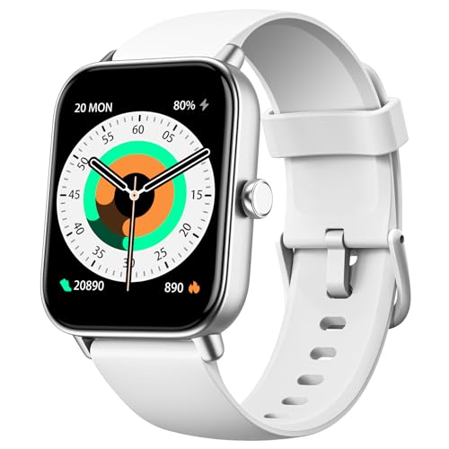 ENOMIR Smart Watch for Women Men with Bluetooth Call,Smartwatch with Alexa Built-in,Heart Rate SpO2 Sleep Monitor,5ATM Waterproof,Step Calorie Activity Trackers and Smartwatches for iOS&Android Phones