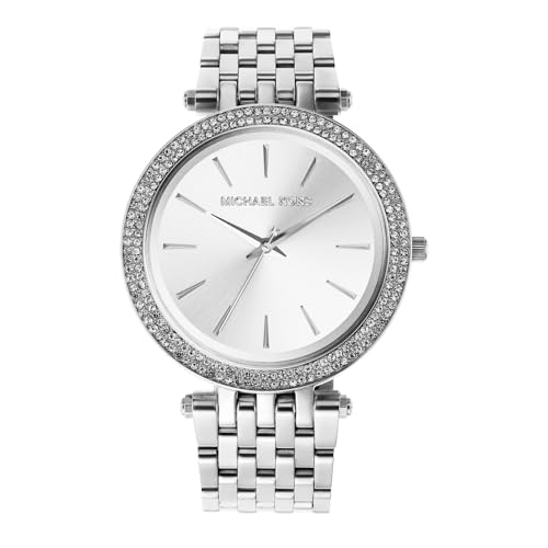 Michael Kors Darci Three-Hand Silver-Tone Stainless Steel Women's Watch (Model: MK3190)