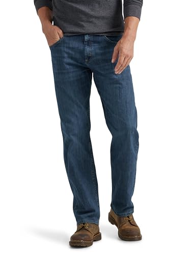 Wrangler Authentics Men's Classic 5-Pocket Relaxed Fit Flex Jean Slate Flex 38W x 32L
